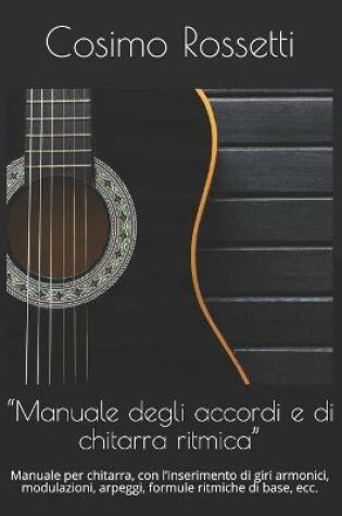 Cover of "Manuale degli accordi e di chitarra ritmica"