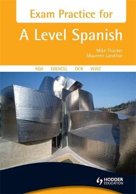 Book cover for Exam Practice for A Level Spanish