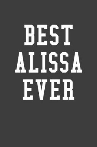 Cover of Best Alissa Ever