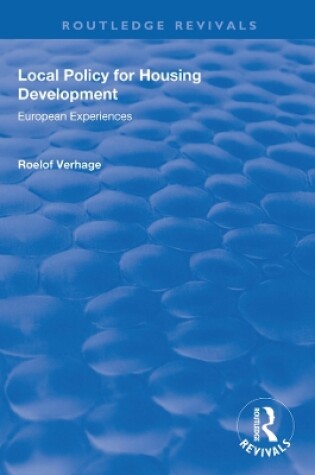 Cover of Local Policy for Housing Development