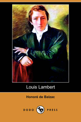 Book cover for Louis Lambert (Dodo Press)