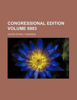 Book cover for Congressional Edition Volume 6983