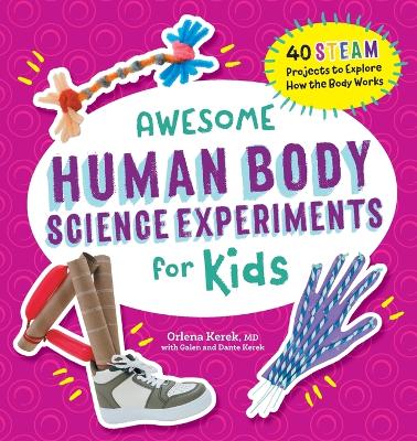 Book cover for Awesome Human Body Science Experiments for Kids