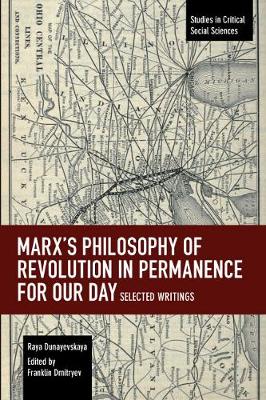 Cover of Marx's Philosophy of Revolution in Permanence for Our Day