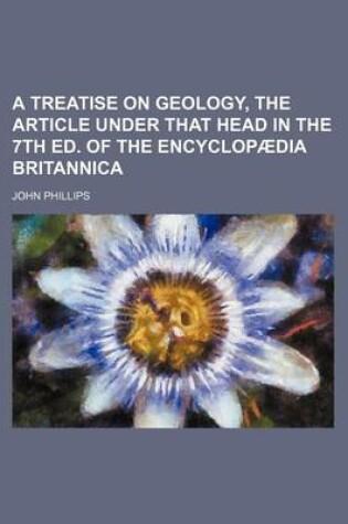 Cover of A Treatise on Geology, the Article Under That Head in the 7th Ed. of the Encyclopaedia Britannica