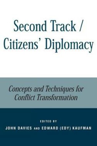 Cover of Second Track Citizens' Diplomacy