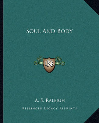 Book cover for Soul and Body
