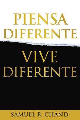 Book cover for Piensa Diferente, Vive Diferente