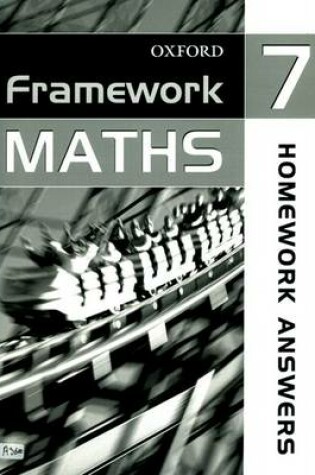 Cover of Framework Maths