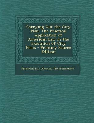 Book cover for Carrying Out the City Plan