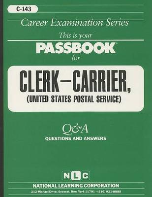 Book cover for Clerk-Carrier (U.S.P.S.)