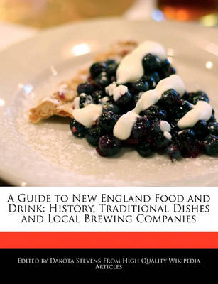 Book cover for A Guide to New England Food and Drink