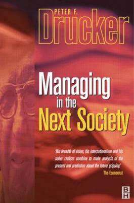 Book cover for Managing in the Next Society