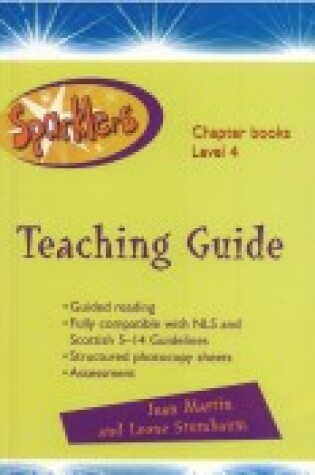 Cover of Sparklers Chapter Books Level 4 Teaching Guide