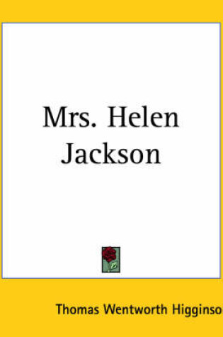 Cover of Mrs. Helen Jackson