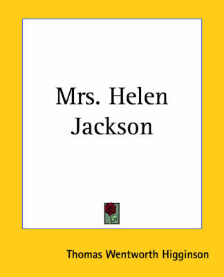 Book cover for Mrs. Helen Jackson