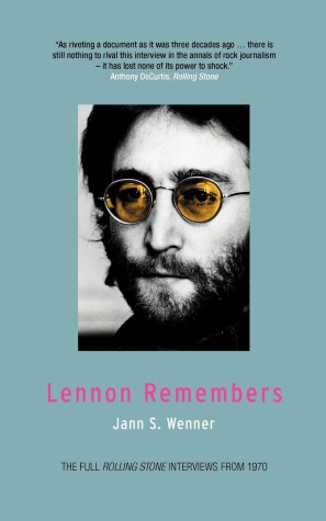 Book cover for Lennon Remembers