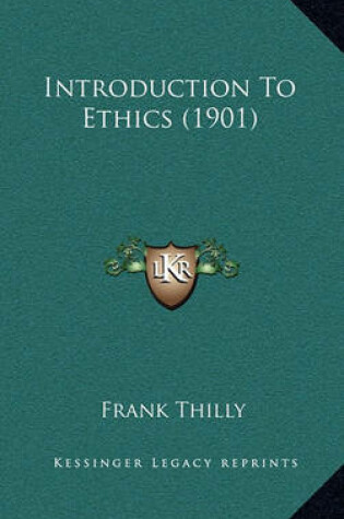 Cover of Introduction to Ethics (1901)