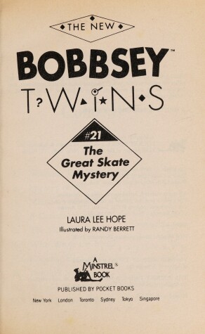 Book cover for The New Bobbsey Twins #21