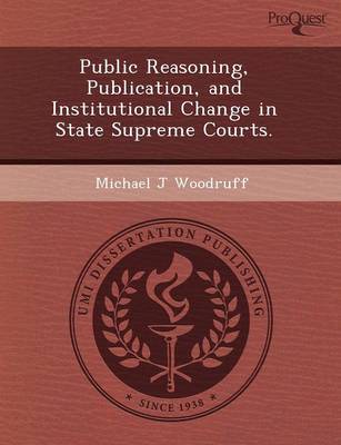 Book cover for Public Reasoning