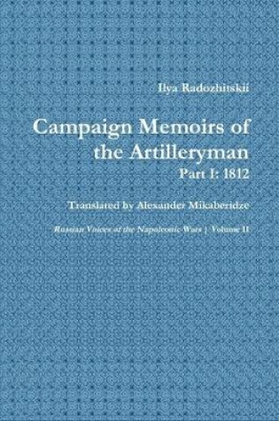 Cover of Ilya Radozhitskii's Campaign Memoirs