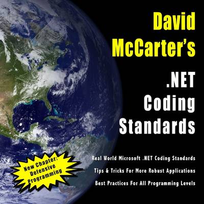 Book cover for David Mccarter's .Net Coding Standards