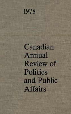 Book cover for Cdn Annual Review 1978