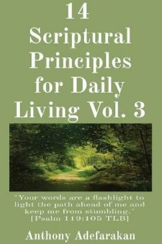 Cover of 14 Scriptural Principles for Daily Living Vol. 3