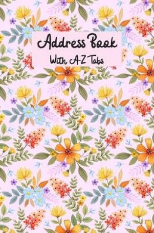 Cover of Address Book With A-Z Tabs