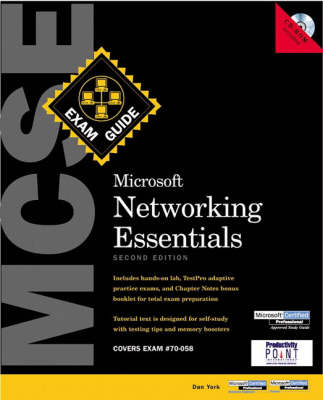 Book cover for MCSE Networking Essentials Exam Guide