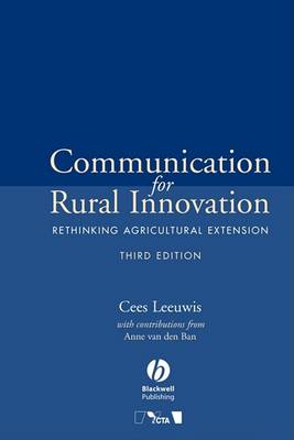 Book cover for Communication for Rural Innovation – Rethinking Agricultural Extension 3e