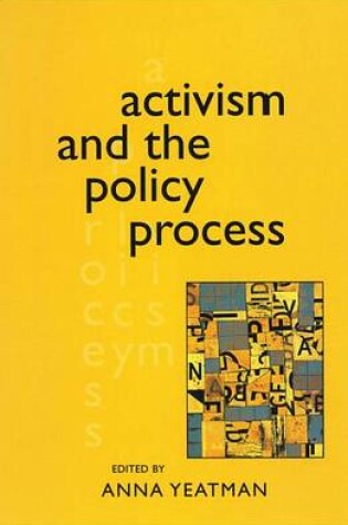 Cover of Activism and the Policy Process