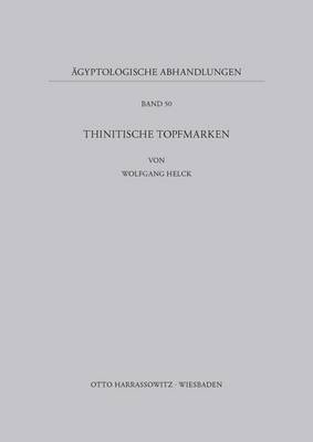 Book cover for Thinitische Topfmarken