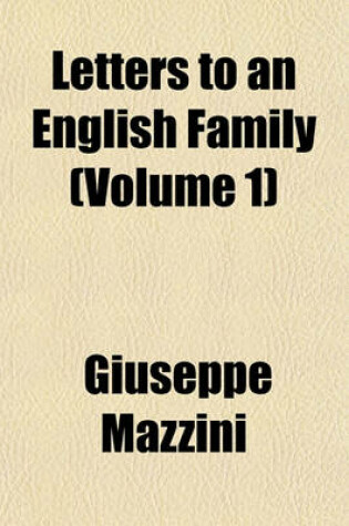 Cover of Letters to an English Family (Volume 1)