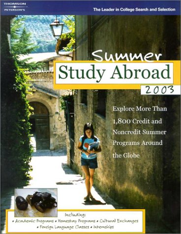 Book cover for Summer Study Abroad 2003