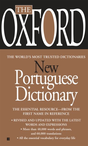Cover of The Oxford New Portuguese Dictionary