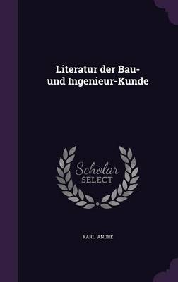 Book cover for Literatur Der Bau- Und Ingenieur-Kunde