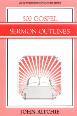 Cover of 500 Gospel Sermon Outlines