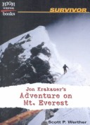 Book cover for Jon Krakauer's Adventure on Mt. Everest