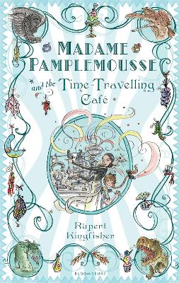 Book cover for Madame Pamplemousse and the Time-Travelling Café