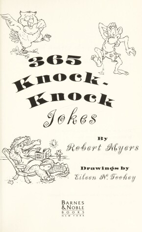 Book cover for 365 Knock Knock Jokes