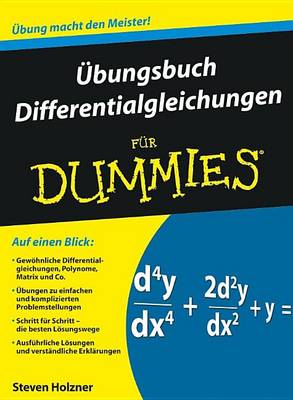 Cover of UEbungsbuch Differentialgleichungen fur Dummies