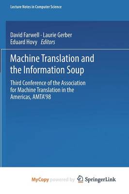 Cover of Machine Translation and the Information Soup