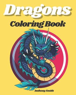 Book cover for Dragons Coloring Books