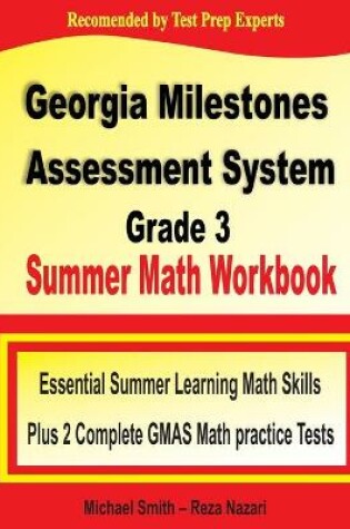 Cover of Georgia Milestones Assessment System Grade 3 Summer Math Workbook