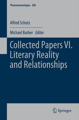 Cover of Collected Papers VI. Literary Reality and Relationships