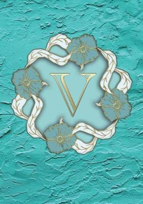 Book cover for V Monogram Notebook