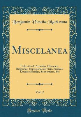 Book cover for Miscelanea, Vol. 2