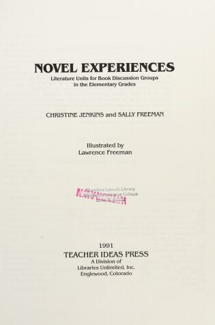 Cover of Novel Experiences