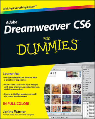 Book cover for Dreamweaver CS6 For Dummies